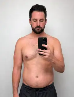 Brandon F. before keto
